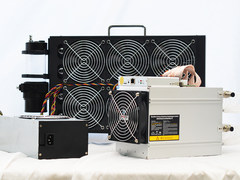 业界首款水冷矿机  蚂蚁矿机S9 Hydro评测