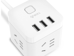 小巧便携！公牛魔方USB插座售价65元