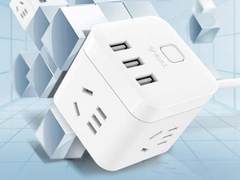 智能又便捷！公牛魔方USB插座1.5米售价65元