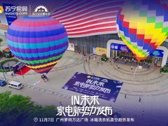 双十一苏宁家电主场战绩：销量同比激增67%
