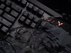 防水新力作 雷柏V750背光机械键盘图赏