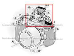 佳能相机新专利 支持跳闪功能的内置闪光灯设计