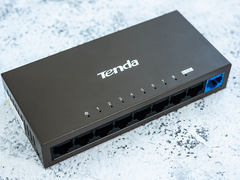 监控好助手 腾达9口千兆上联以太网交换机测试