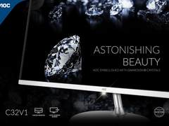 精致生活，从拥有AOC C32V1QDS显示器开始