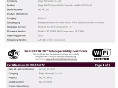万物互联更安全！锐捷网络成为国内首个获得WPA3认证的无线厂商