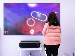 大屏游戏黑科技，海信激光电视亮相腾讯TGC