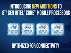 回击高通 英特尔发布第八代U系列和Y系列处理器