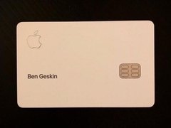 苹果信用卡 AppleCard 长这样：钛合金材质 直白简洁