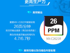 一张图读懂：夏普MX-C2621R彩色数码复合机