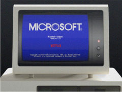 为宣传《怪奇物语》第三季 Windows 1.0“重出江湖”！