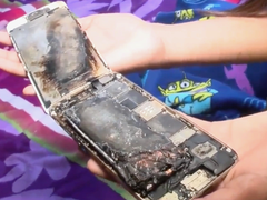 加州女孩iPhone 6无故爆炸 事故原因几乎每个人都会做