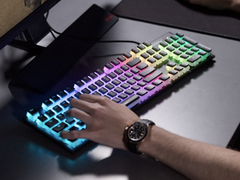 布丁加持 炫动HyperX Alloy FPS RGB游戏机械键盘