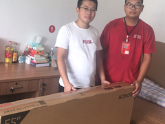 8分钟到货！京东售出全球首台华为鸿蒙系统荣耀智慧屏