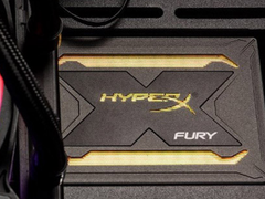 固态也上RGB光效了？HyperX Fury RGB SSD在京东上架
