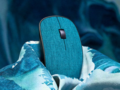 雷柏M200 PLUS丨天青过雨，“布”一样的国风