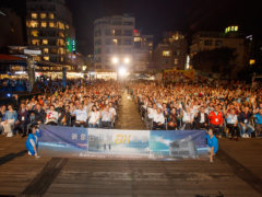 台达《水起·台湾》千人日月潭壮观同框 打造户外8K投影盛宴