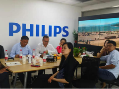 加快B2B战略市场布局，冠捷科技集团副总裁Nico考察飞利浦显示器中国北区市场