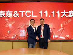 TCL高层到访京东家电 超百万件新品引爆京东11.11