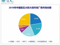 群雄割据，2018年中国防火墙市场份额出炉