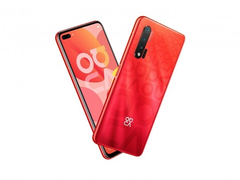 华为nova 6 5G渲染图曝光！6个摄像头+40W快充+红色机身