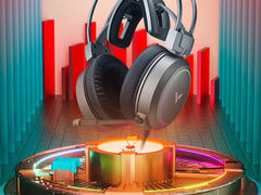 石墨烯振膜，雷柏VH610虚拟7.1声道游戏耳机详情