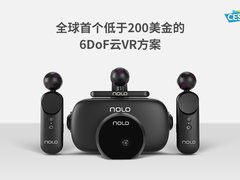 NOLO VR携最便宜与最轻薄6DoF云VR解决方案参展CES2020