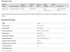 三星Galaxy M21蓝牙认证曝光，或将于本月发布