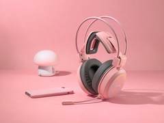 石墨烯振膜，听声辨位，雷柏VH610游戏耳机清滢粉视频