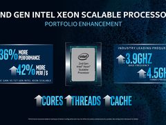 英特尔更新第二代至强可拓展处理器，性能提高、售价降低