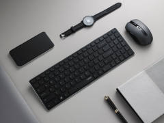 4.9mm刀锋键盘，雷柏9300T无线键鼠套装视频