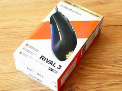 RGB环形灯带！赛睿Rival 3电竞鼠标开箱图赏