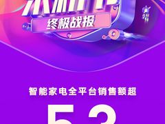 新纪录！小米智能家电销额破5.3亿元 小米电视继续创造历史