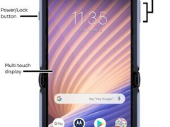 摩托罗拉折叠5G手机曝光，采用后置指纹