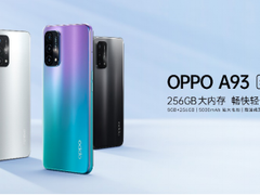OPPO A93 5G手机开启预售，256G超大内存售价1999元