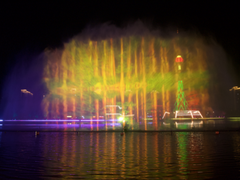 案例：NEC激光投影点亮昭阳湖公园 兴化夜游再添新地标！