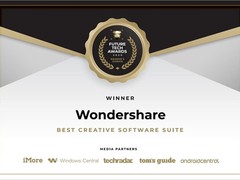 万兴科技斩获Future Tech Awards评选“最佳创意软件产品系列奖”