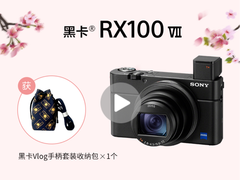 三月大促 购索尼RX100 VII赠限量版收纳包