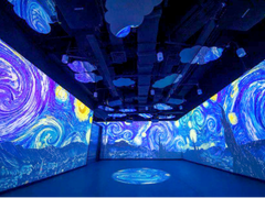 科视投影助力北京大兴国际机场沉浸式互动空间