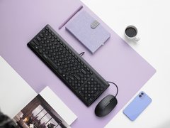 现代生活，简约舒适 ZODE-MK2000有线光学键鼠套装上市