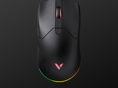 92g轻量化，雷柏V350双模版幻彩RGB游戏鼠标上市