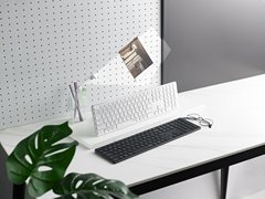 全“智”刀锋 雷柏E9550G多模无线刀锋键盘图赏