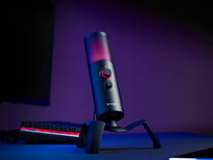 全指向、心形指向，雷柏首款RGB游戏麦克风VS500视频