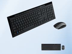 多材质组合  雷柏8200G多模式无线键鼠套装上市