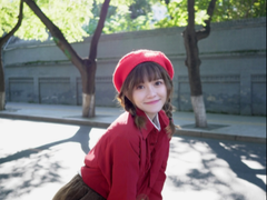 索尼ZV-E10与小蛋糕镜头街拍少女人像