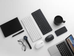 轻薄简约  雷柏9050G多模式无线刀锋键鼠套装图赏