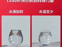 Leader洗衣机的科技力量：1杯水看到
