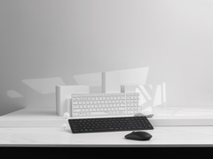 纤薄典雅  雷柏9350G多模式无线刀锋键鼠套装图赏