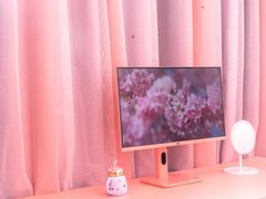 HKC PG27P3Q马卡龙显示器，高颜值与性能共存