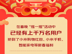 京东携小米春晚撒福利 西安幸运观众“摇一摇”抢到小米 12X手机