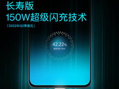一加首发长寿版 150W 超级闪充，2022年Q2新品上市搭载